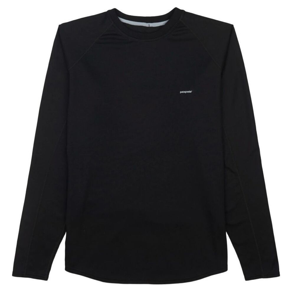 Patagonia Capilene crewneck black long sleeve shirt large